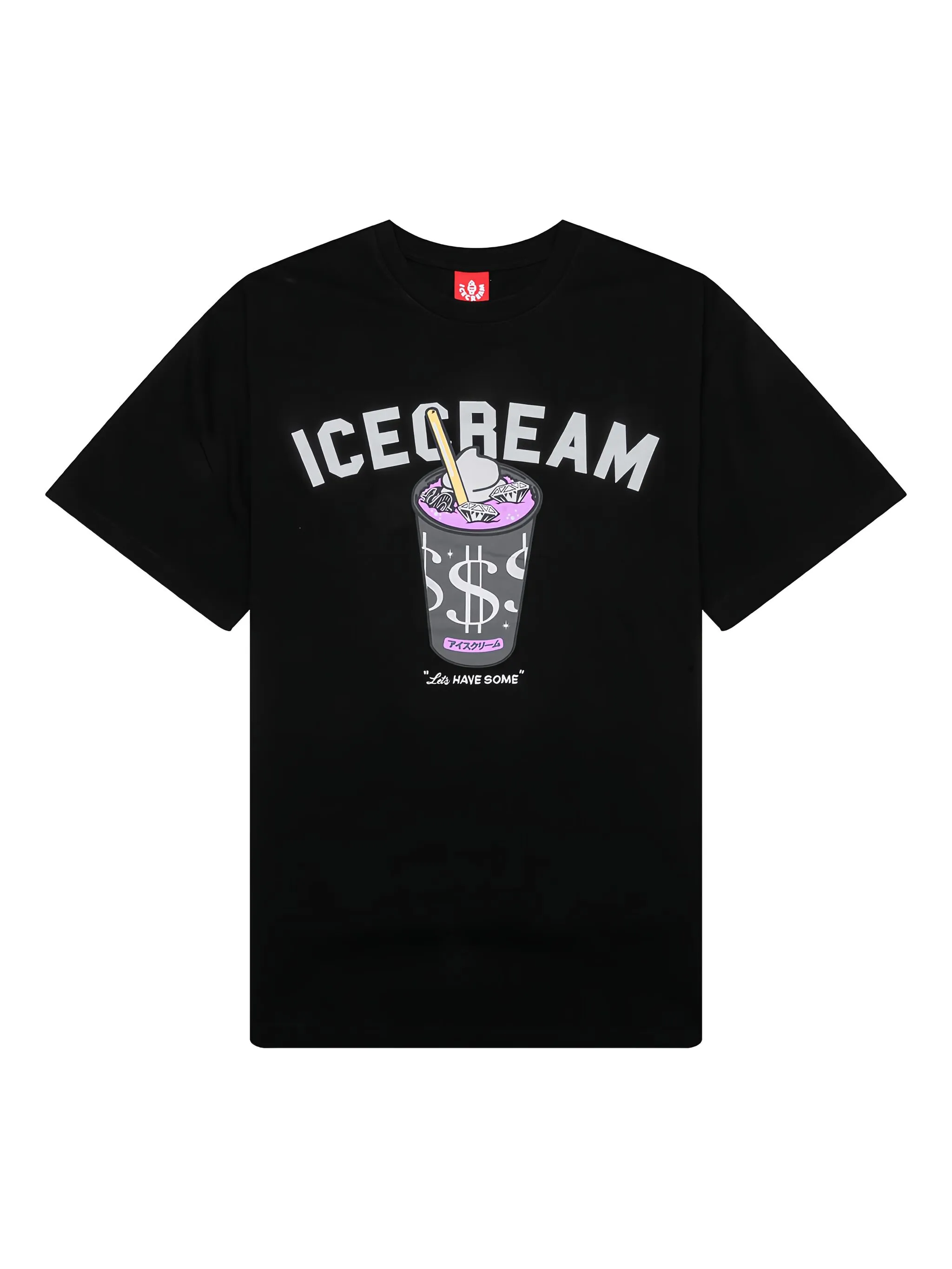 

Футболка с логотипом Icecream, черный