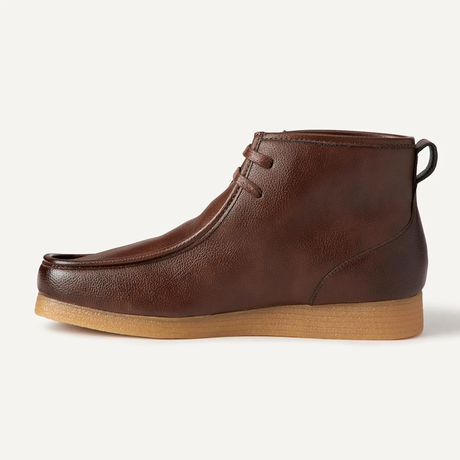 Мужские ботинки Amazon Essentials Chukka с носком-мокасином, темно-коричневый — фото 4