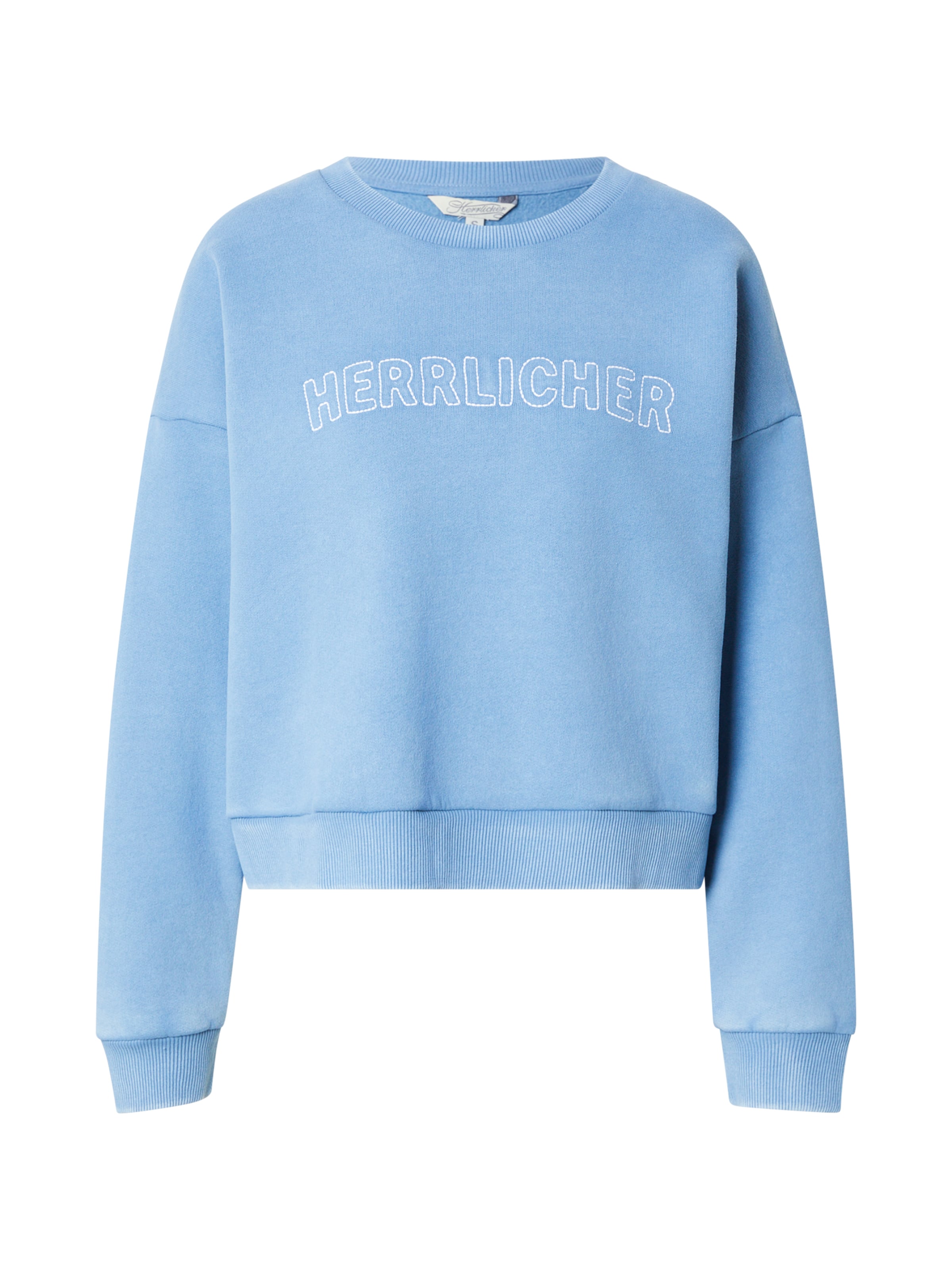 

Herrlicher Свитшот 'Christy' в светло-голубом цвете