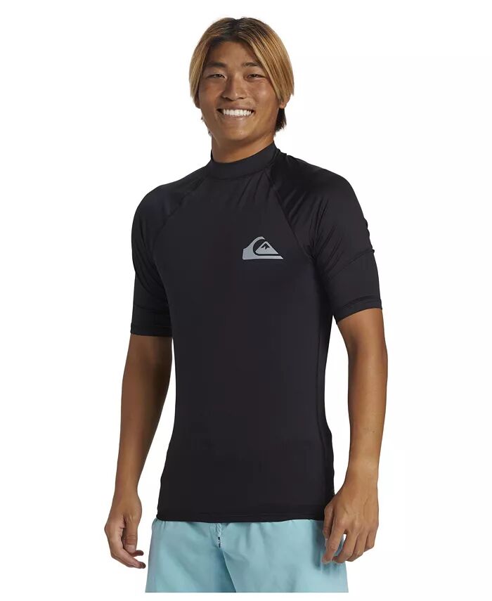 

Мужская футболка с коротким рукавом из лайкры UPF 50 Quiksilver, черный