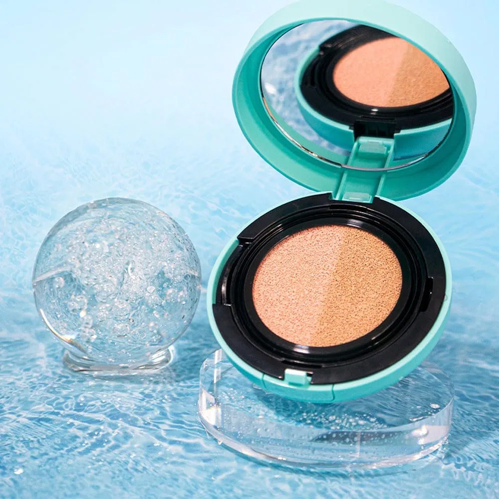 Тональная основа Tone Up Cushion Lizly с ароматическим полотенцем, натуральный — фото 2