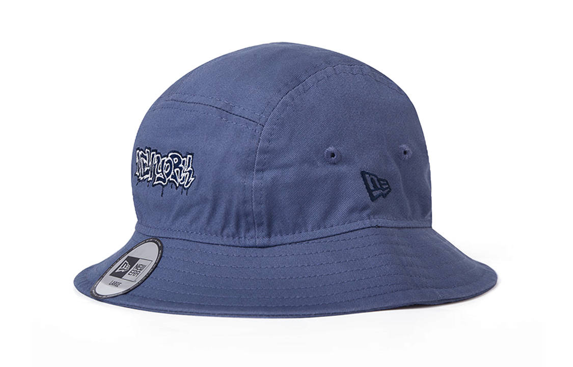 

New Era Унисекс синяя ведро-шляпа, Blue
