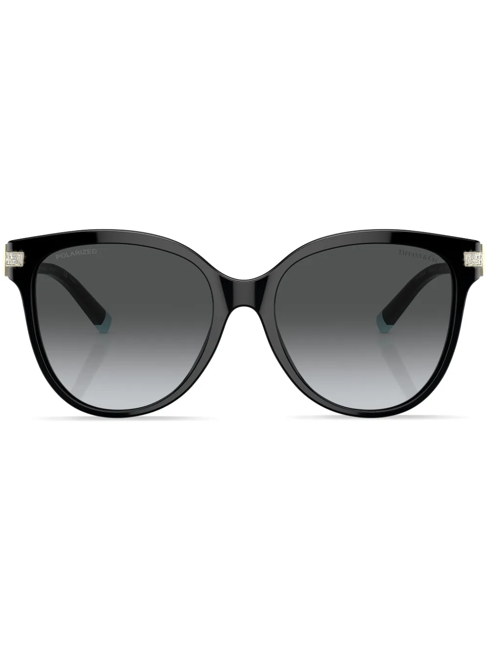 

Солнцезащитные очки в оправе 'кошачий глаз' Tiffany & Co Eyewear, черный