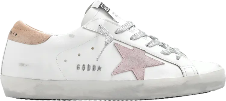 Кроссовки Golden Goose Wmns Superstar 'White Antique Pink', белый