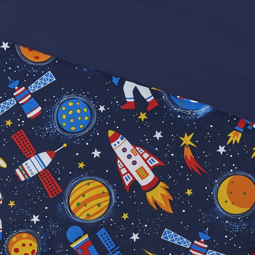 

Комплект одеяла Mi Zone Kids Conner Outer Space с декоративной подушкой, мультиколор