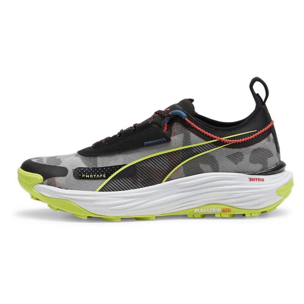 

Кроссовки Puma Voyage Nitro 3 Trail, серый/черный/светло-зеленый