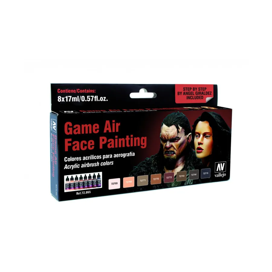 

Раскраска лица, Game Air - Sets