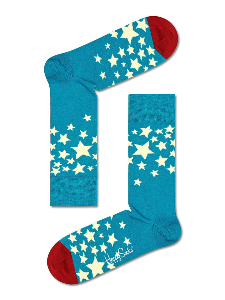 

Носки Happy Socks, цвет rot/blau