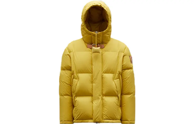 

Пуховик унисекс желтый Moncler