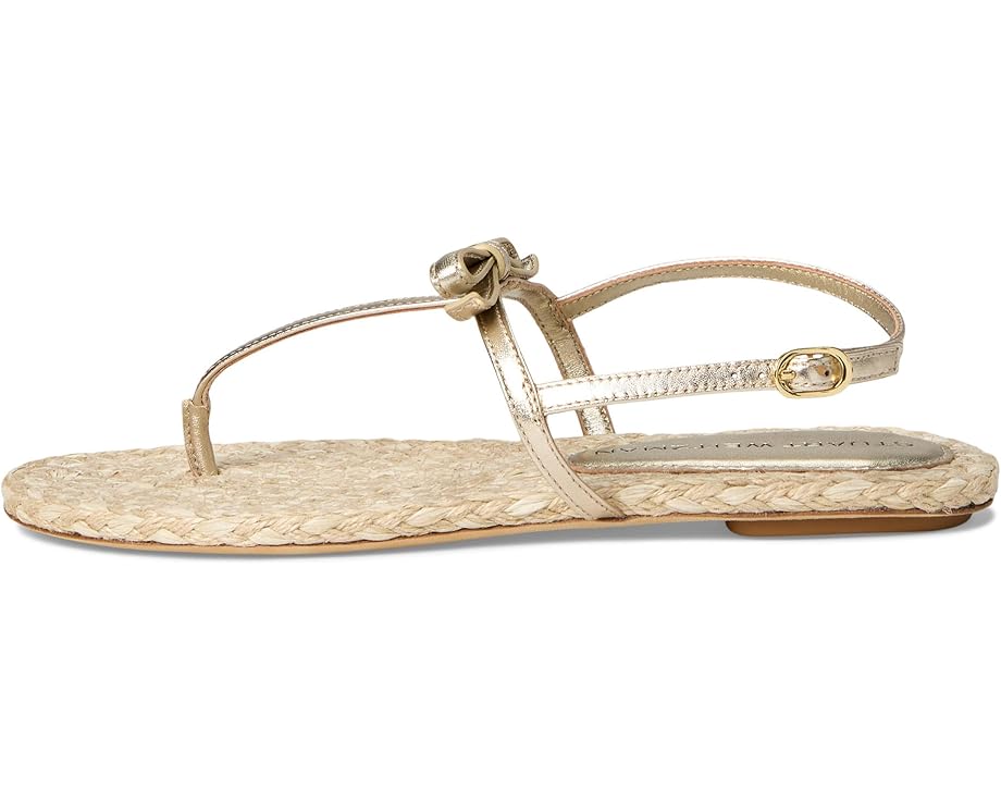 Сандалии Stuart Weitzman Felicity Espadrille Sandal, цвет Light Gold/Natural — фото 4