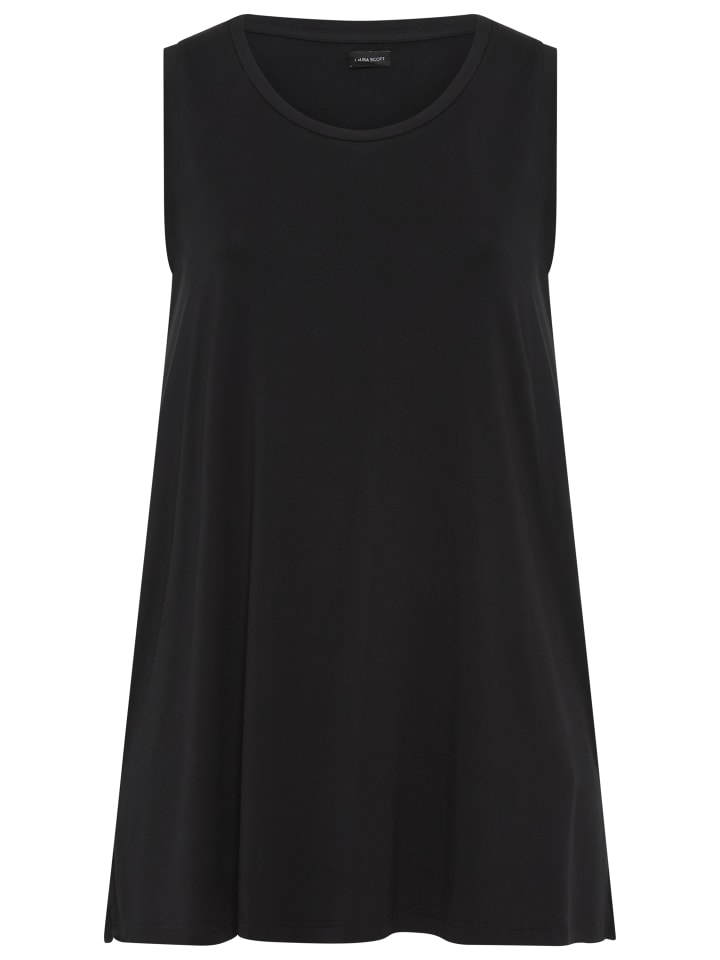 

Laura Scott Длинный топ черного цвета