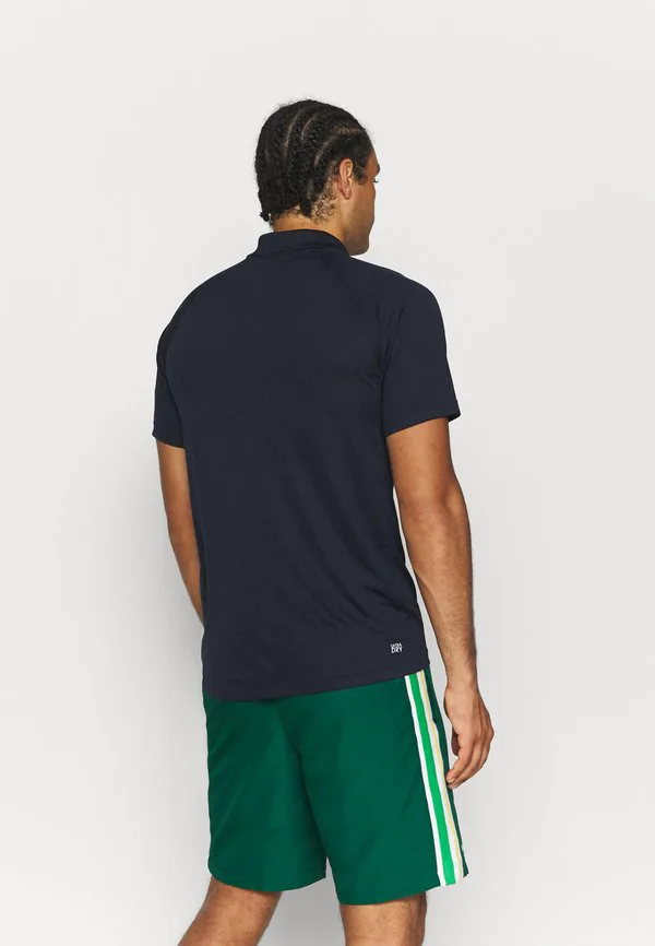 Классическая теннисная рубашка-поло Lacoste Sport, Navy Blue — фото 3