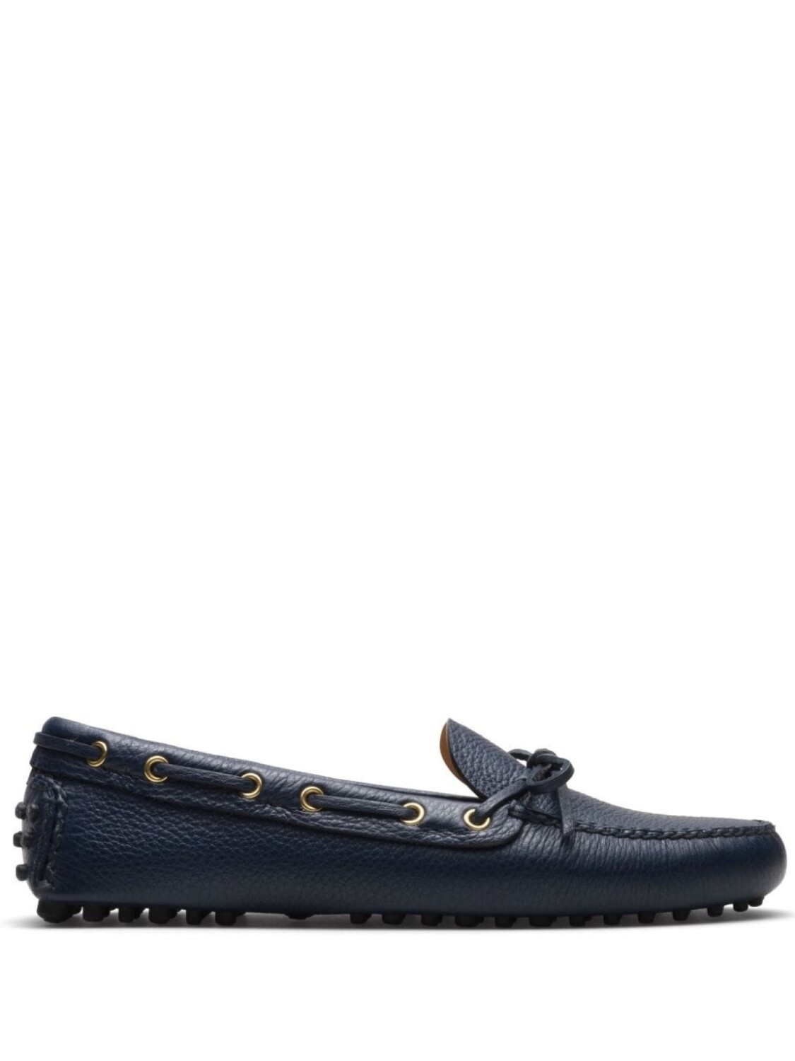 

Car Shoe мокасины из зернистой кожи, синий