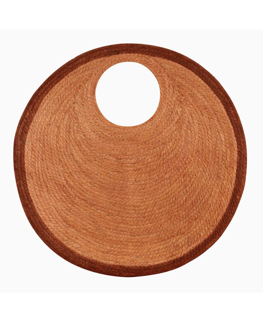 

Джутовая сумка SOLO WALNUT коричневого цвета Brunnaco, Brown