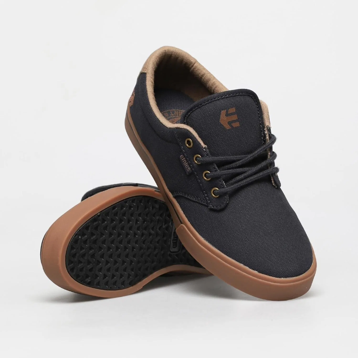 Кроссовки для скейтбординга Etnies Jameson 2 Eco, Navy/Gum/Gold — фото 4