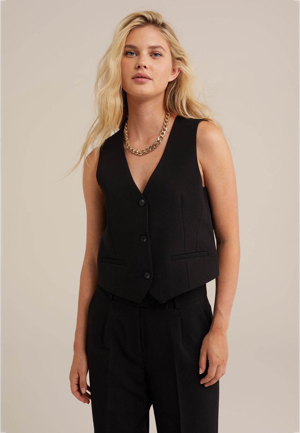 

Кардиган WE Fashion, черный