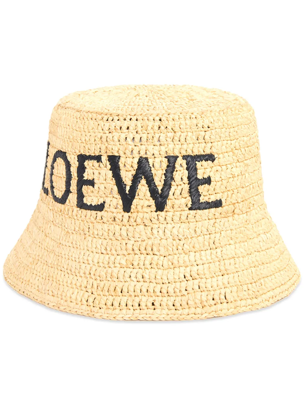 

Плетеная панама LOEWE, нейтральный