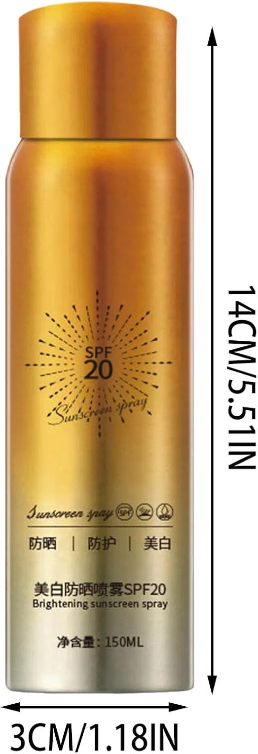 Солнцезащитный крем для лица SPF50+ PA++++ Derma Cosmetics, золотой Generic — фото 2