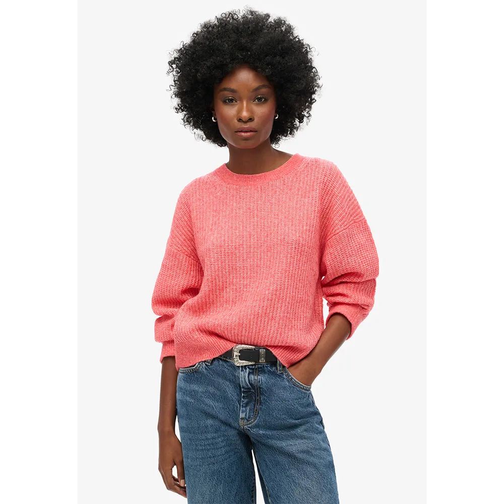 

Свитер Superdry Brushed, розовый