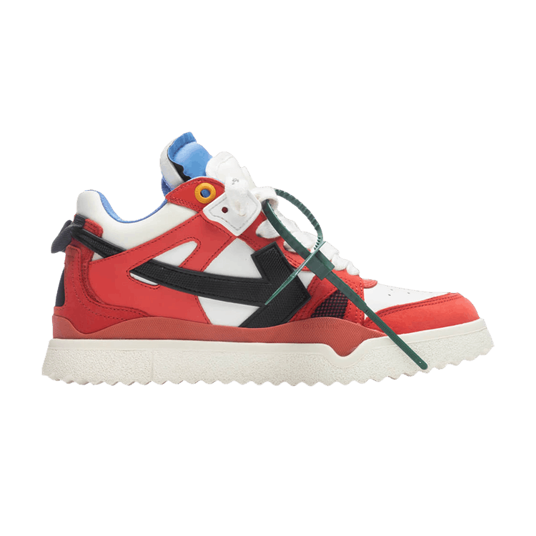 

Кроссовки Off-White New Mid Sponge 'Red Black Blue', красный