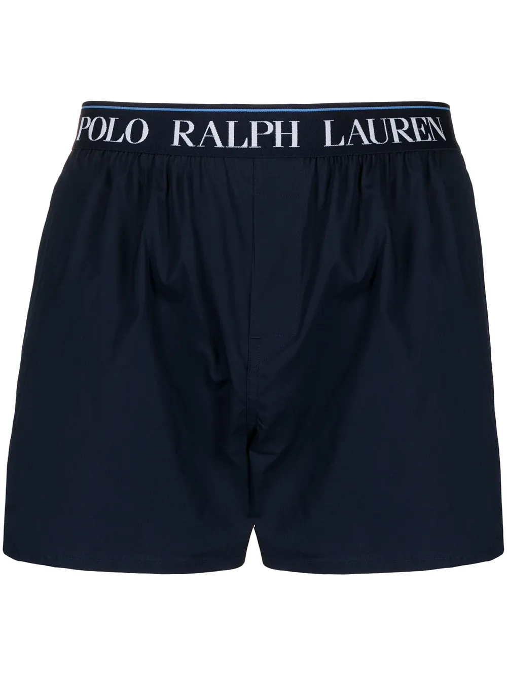 Комплект из трех боксеров с логотипом Polo Ralph Lauren, синий — фото 2