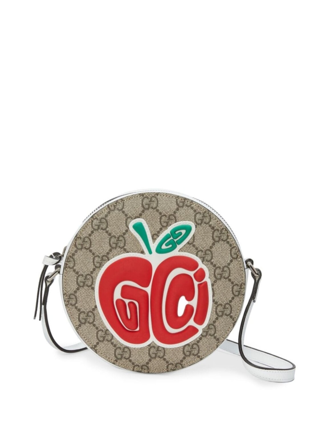 

Gucci Kids сумка через плечо с нашивкой, нейтральный цвет
