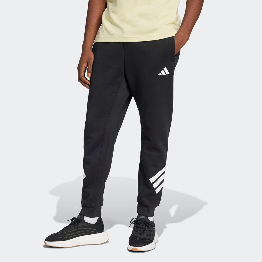 Длинные брюки ADIDAS SPORTSWEAR Tapered Workout Pants, черный — фото 2