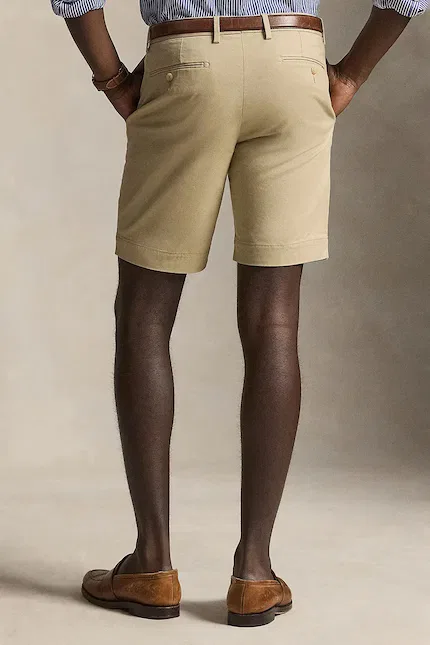 Шорты хлопковые Chino Polo Ralph Lauren, коричневый — фото 2