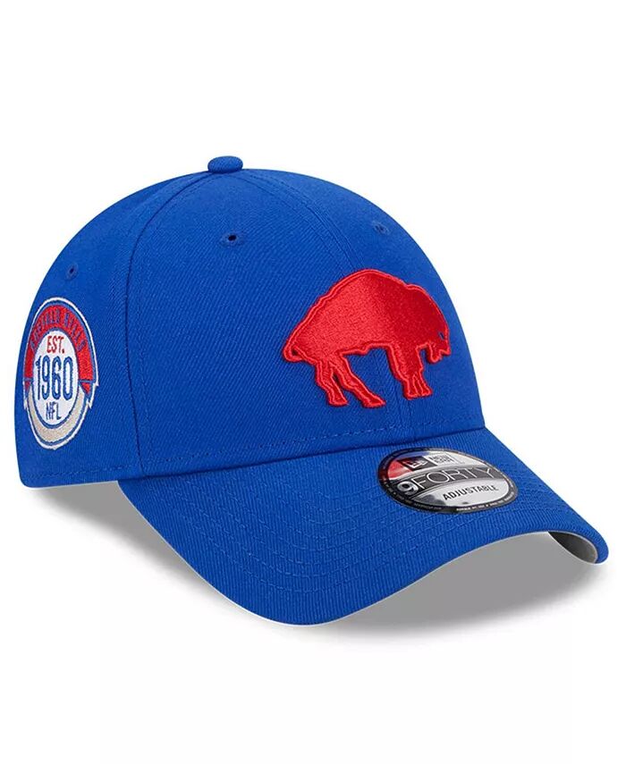 

Мужская регулируемая кепка Royal Buffalo Bills 2023 Sideline Historic 9FORTY New Era