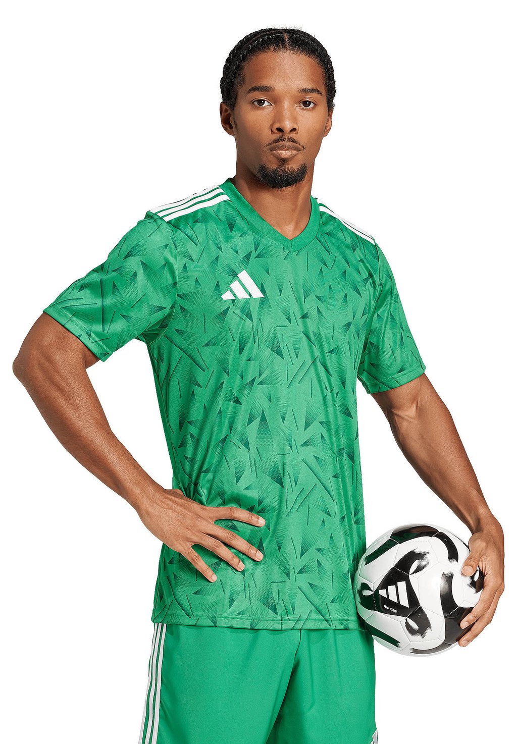 Футболка с принтом TEAM ICON 25 adidas Performance, зеленый — фото 4