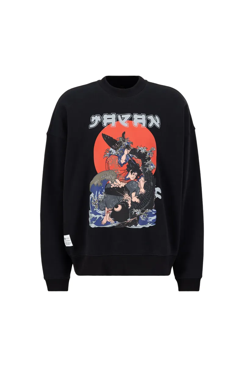 

Свитер Alpha Industries " Alpha Industries Мужчины - Толстовки Japan Warrior Sweater ", черный