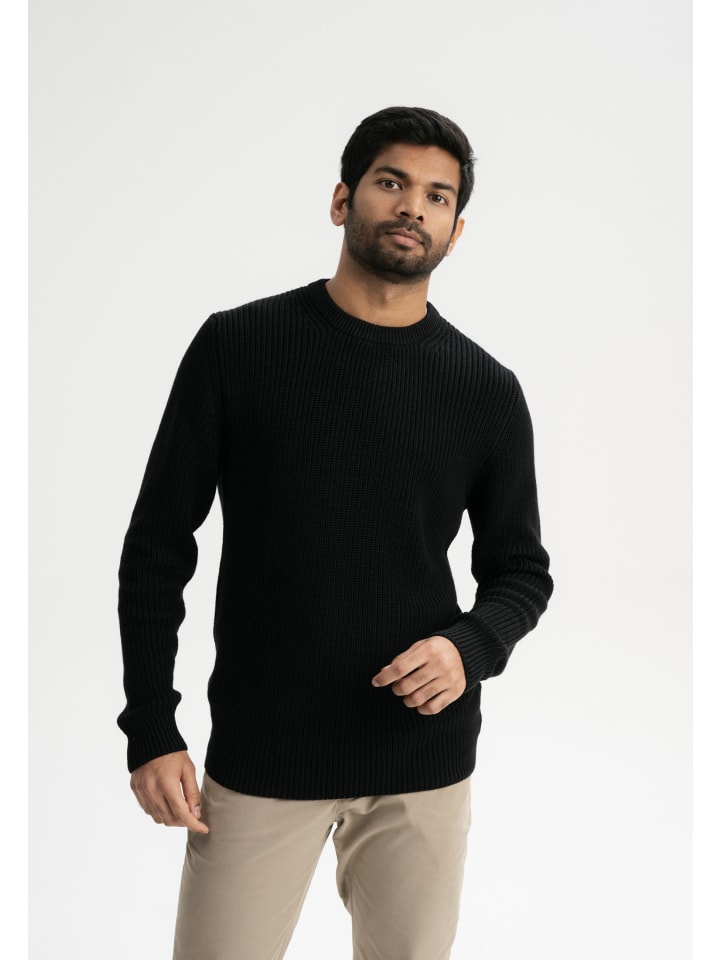 

MELA Вязаный свитер в стиле RAVI черного цвета