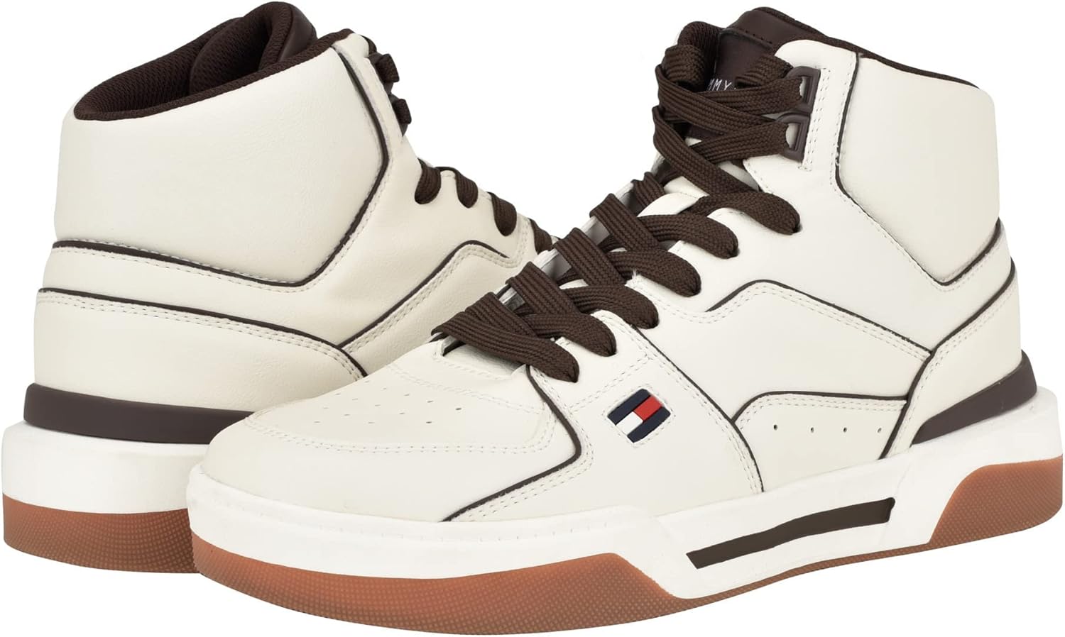 

Tommy Hilfiger Мужские кроссовки Varten, Ivory/Dark Brown