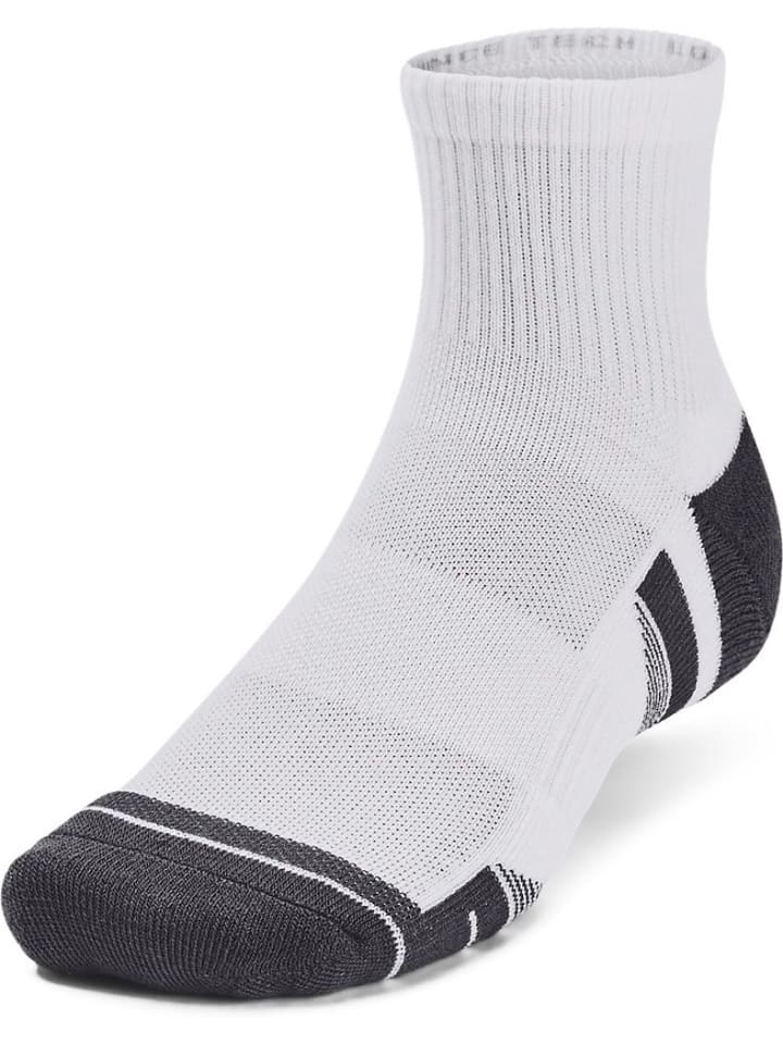 

Носки UA Performance Tech 3Pk Qtr Under Armour, белый