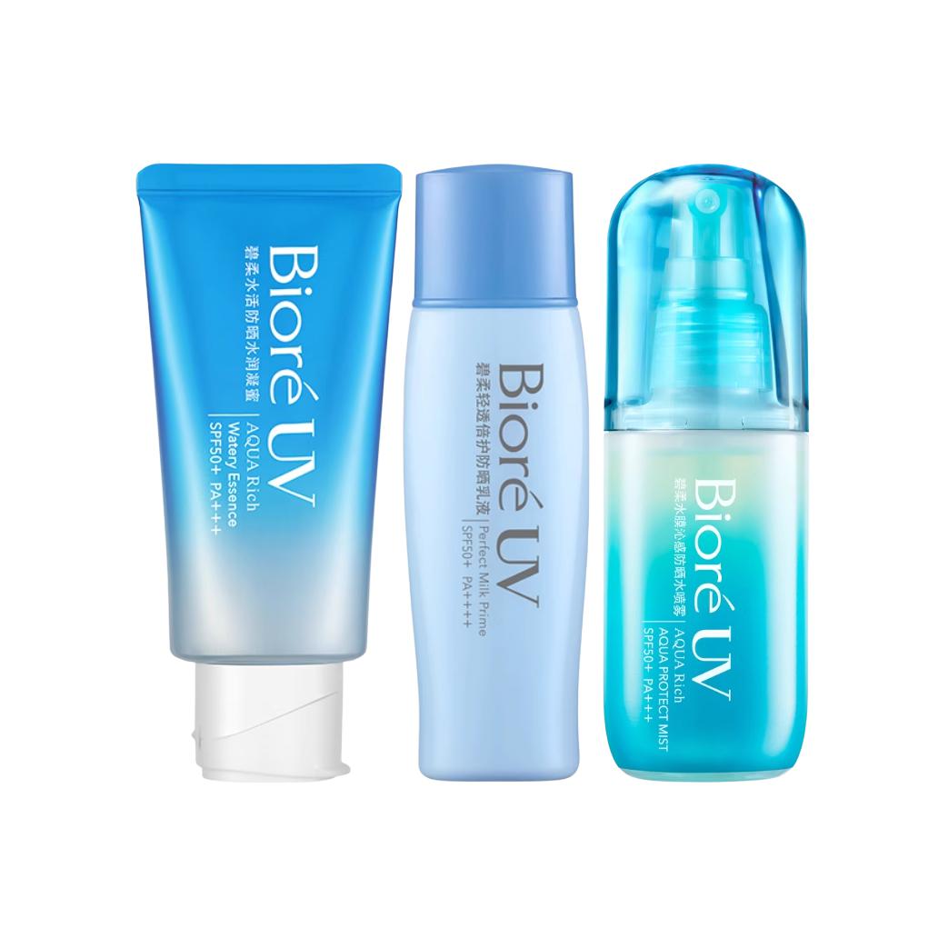 

Легкий и прочный набор для защиты от солнца с защитой от ультрафиолета 50г+40мл Biore