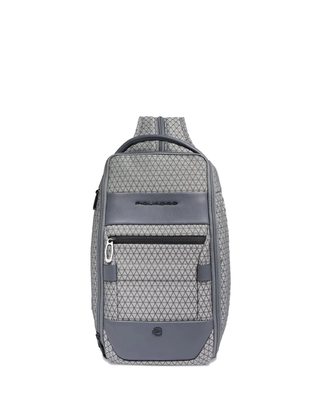 

Рюкзак с геометрическим узором Piquadro, серый