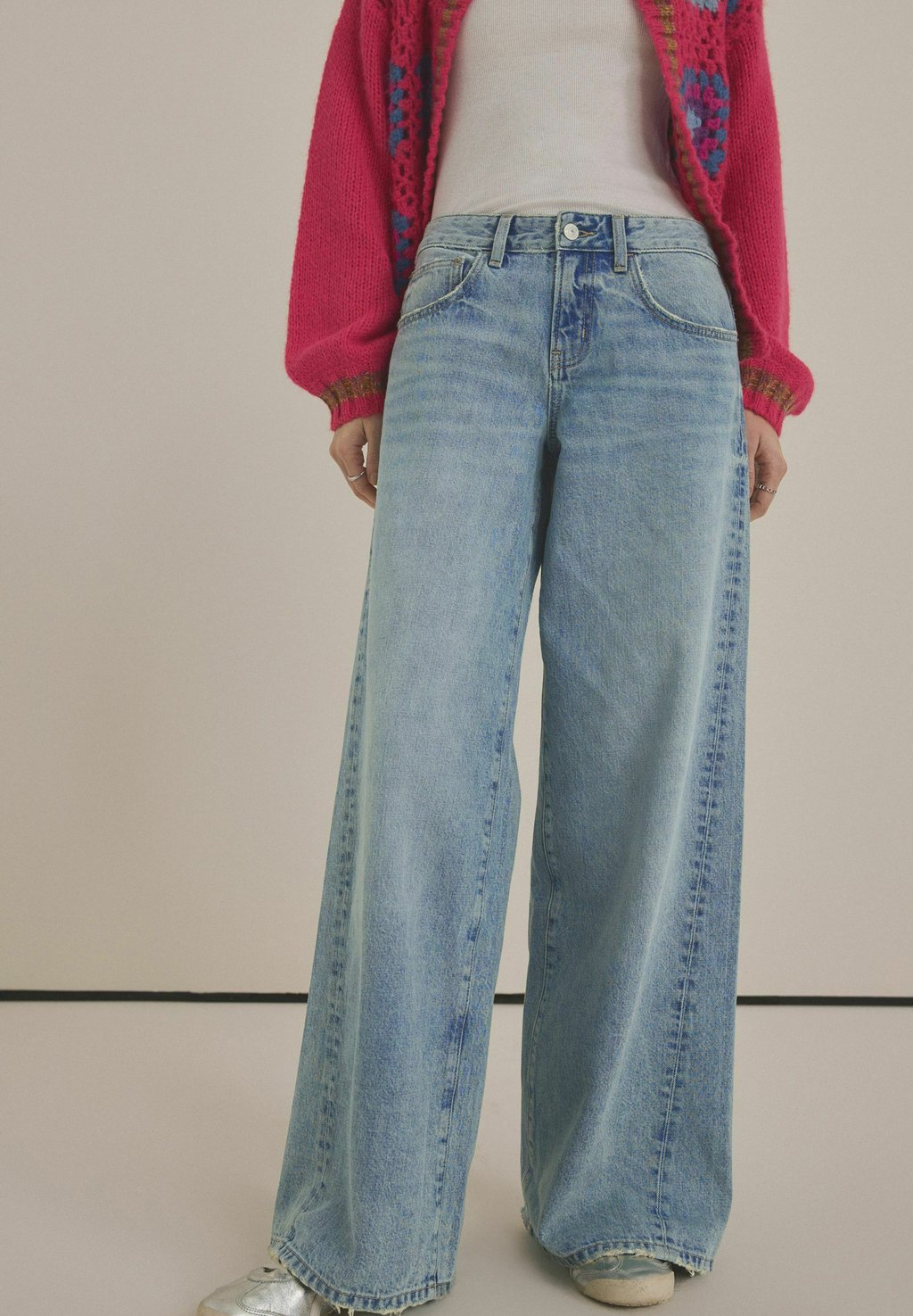 

Расклешенные джинсы TALL - SUPERWIDE LEG Next, синий