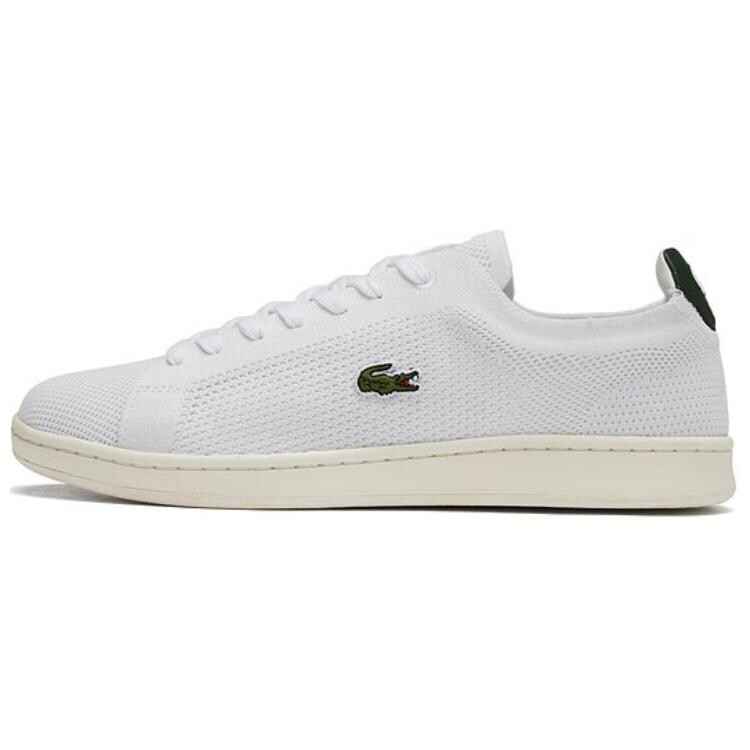 

Кроссовки LACOSTE Skateboarding Shoes Men Low-top White, белый