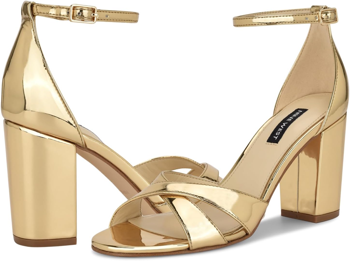 Туфли Nine West Saile, Gold Mirror Metallic