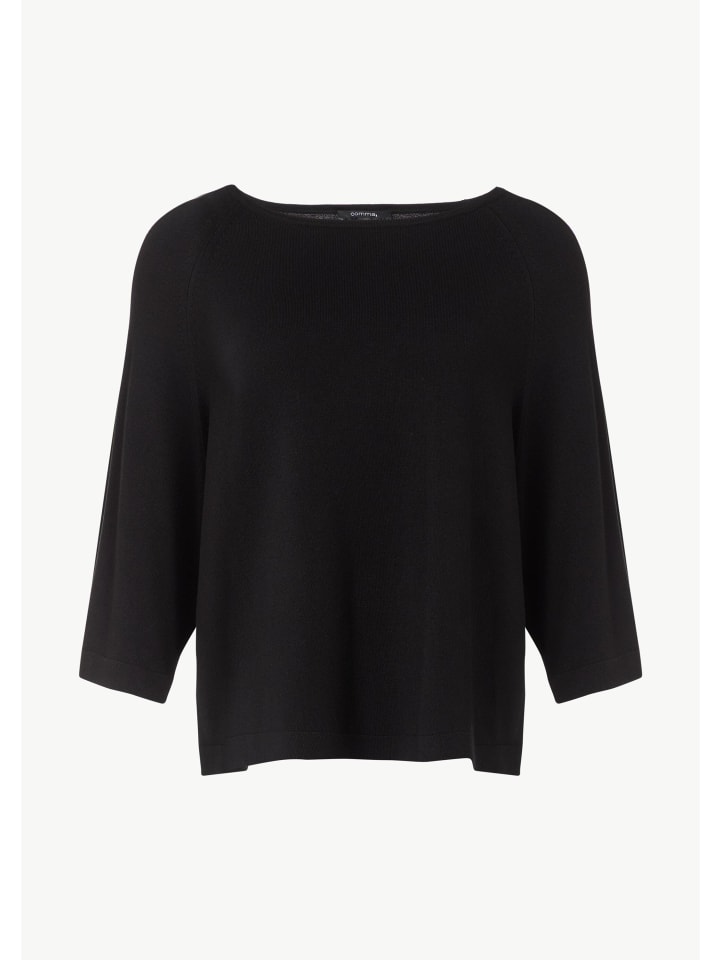 

Вязаный свитер в цвете 9999_черный comma