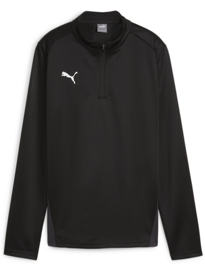 

Футболка TeamGoal Training 1/4 Zip Top Wmn черного цвета Puma, Черный, Футболка TeamGoal Training 1/4 Zip Top Wmn черного цвета Puma