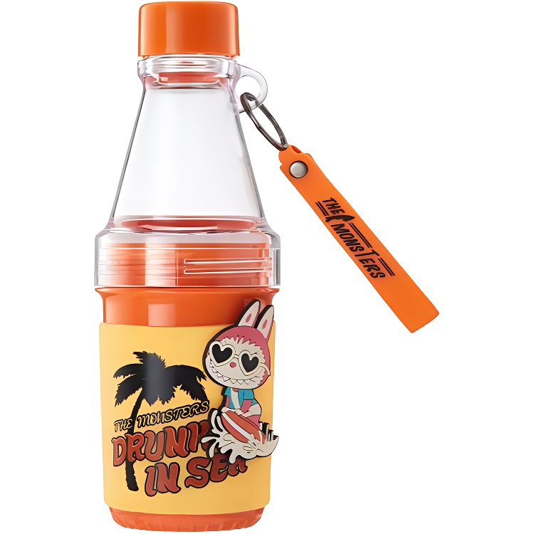 

Пластиковые стаканы для воды orange 530ml POP MART, оранжевый