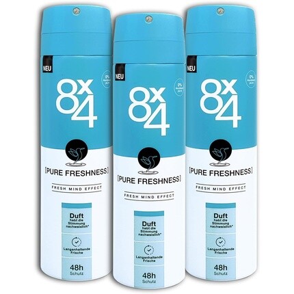 

8X4 Deo Spray No.19 Дезодорант «Чистая свежесть», 150 мл