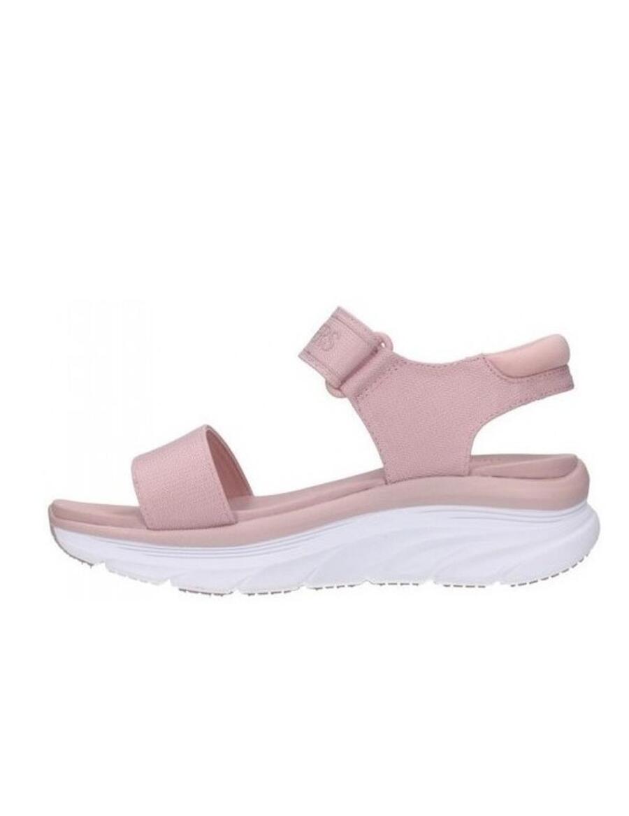 Женские кроссовки Skechers D'Lites Walker N-Block красного цвета — фото 2