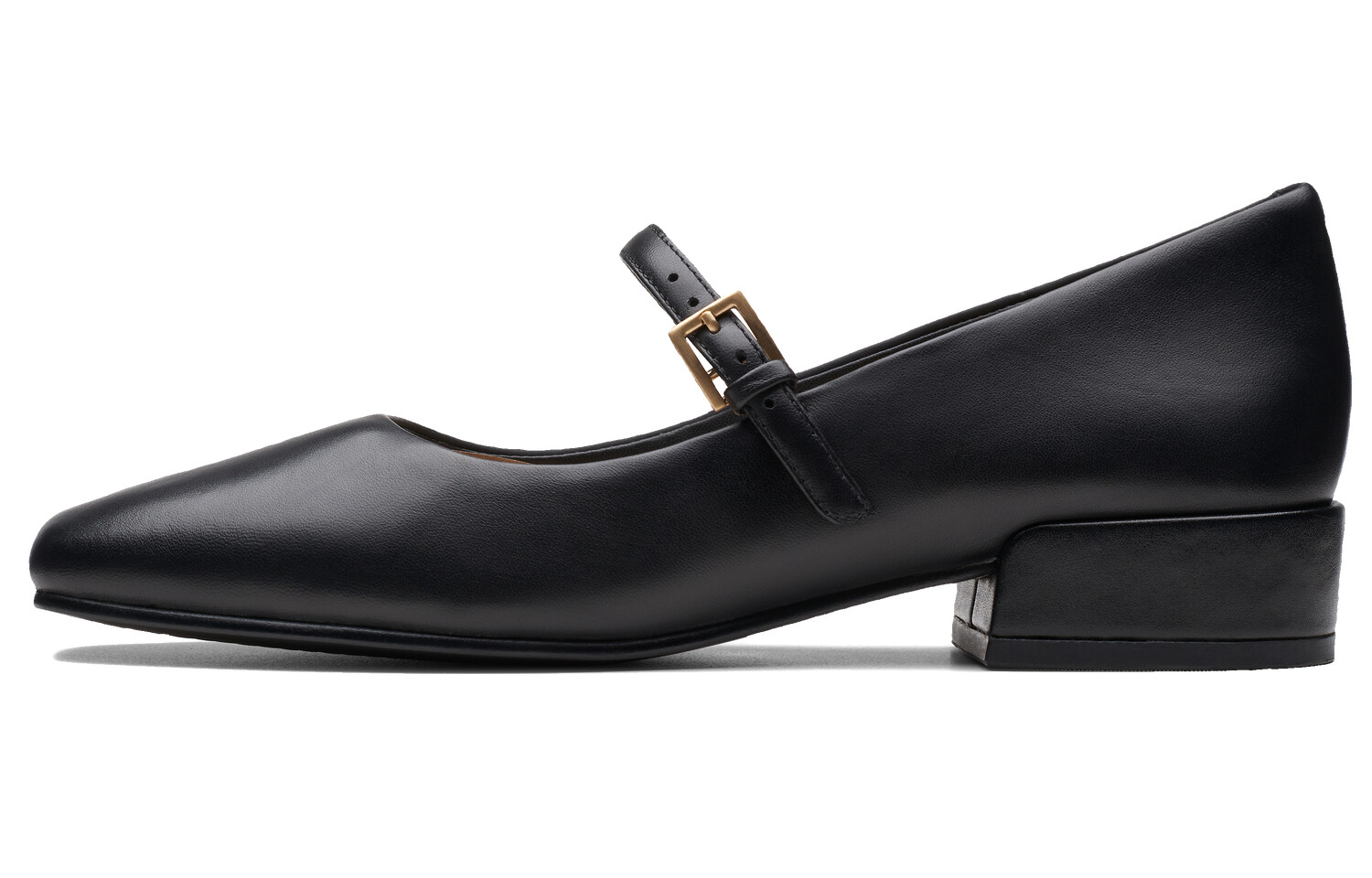 Туфли Мэри Джейн женские черные Clarks