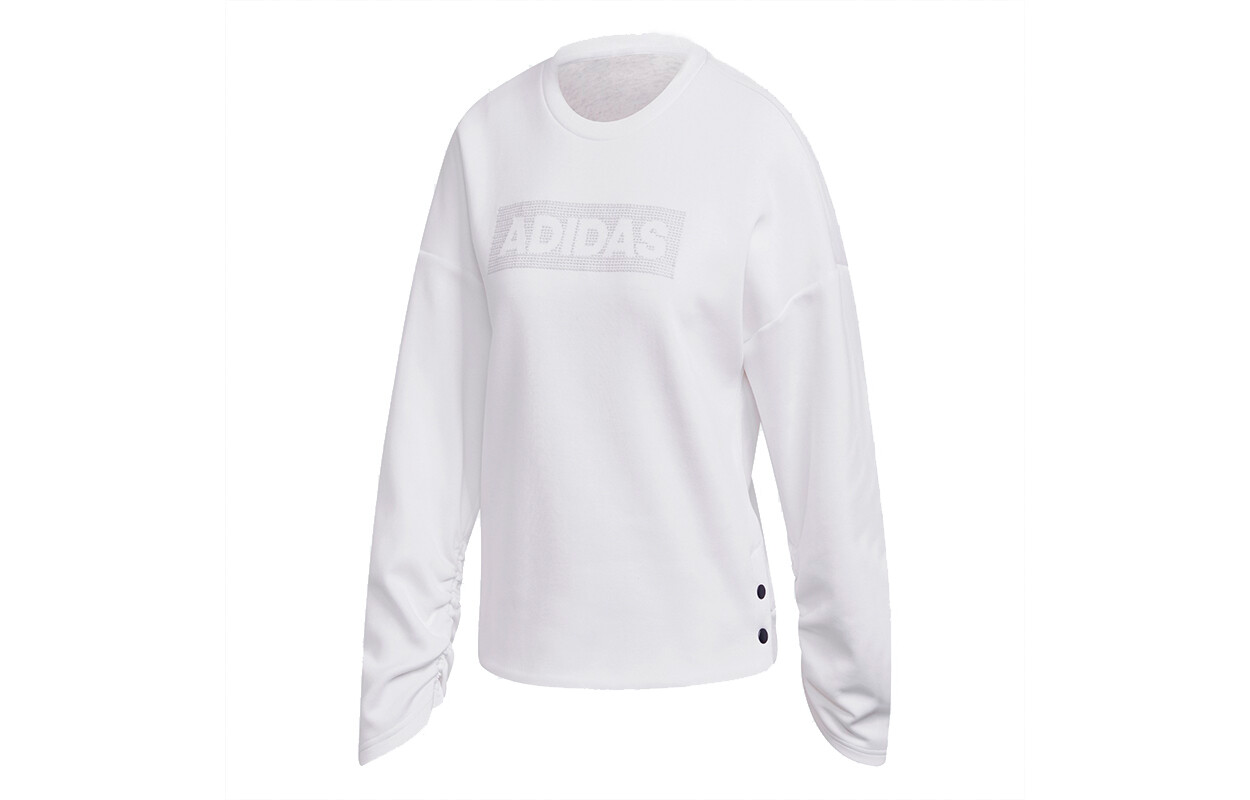 

Толстовка женская белая Adidas, белый