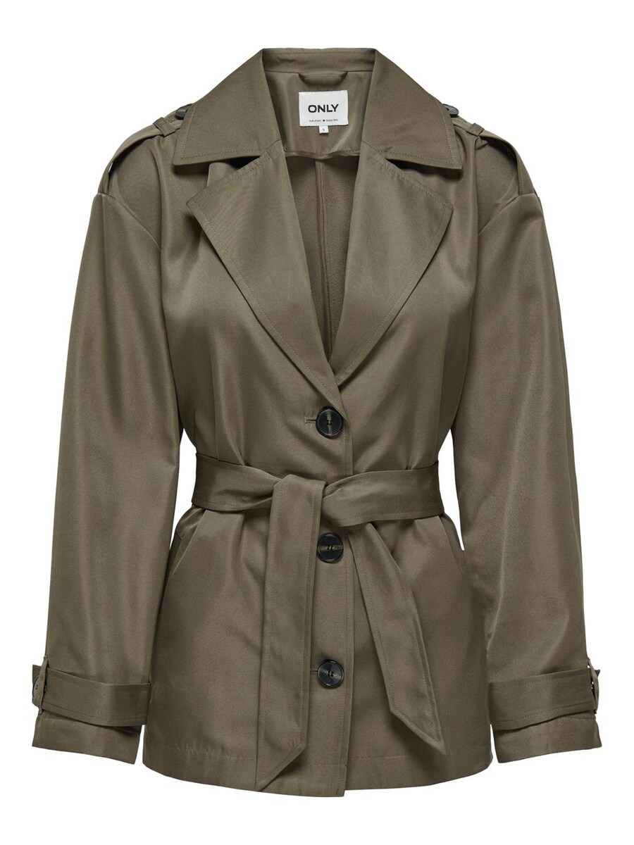 

Тренч ONLY Between-Seasons Coat ONLine, хаки