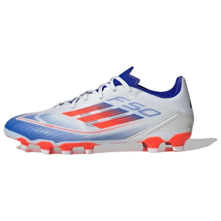 

Adidas Бутсы F50 League MG для искусственного покрытия мужские бело-красно-синие, цвет White/Sun Red/Clear Blue