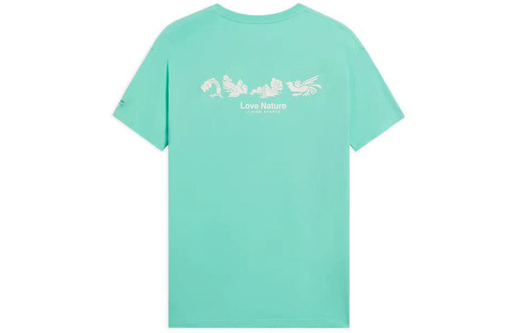 

LiNing Футболка Unisex Light Jade Green, Зеленый, LiNing Футболка Unisex Light Jade Green