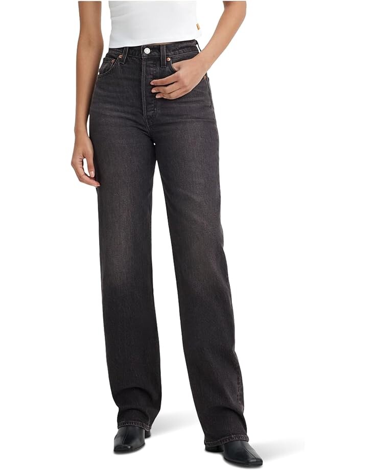 

Джинсы Levi's Premium Ribcage Full Length Jeans, цвет Static Noise Overload